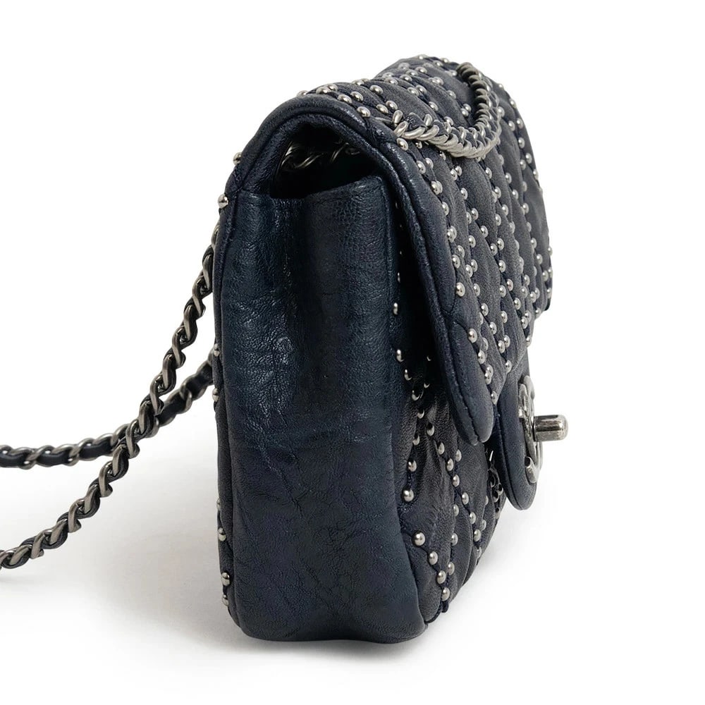 CHANEL MINI STUDS SHOULDER BAG - 2
