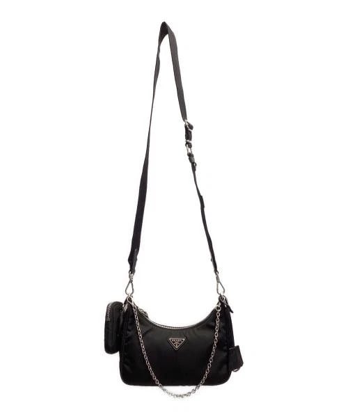 PRADA NYLON SHOULDER BAG - 4