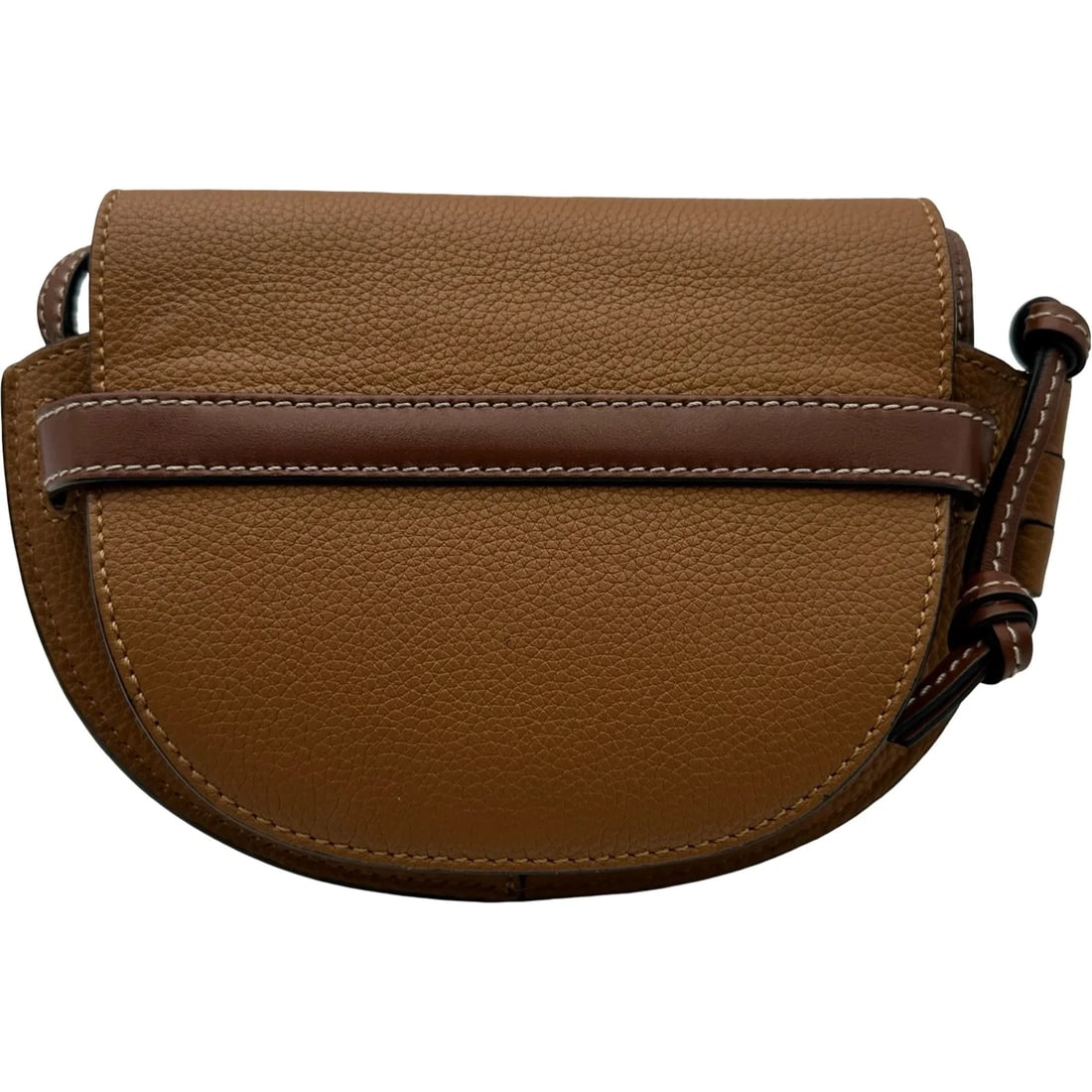 LOEWE GATE MINI BROWN SHOULDER BAG - 3