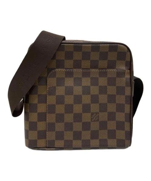 LOUIS VUITTON OLAF PM SHOULDER BAG: LOUIS VUITTON Olaf PM Shoulder Bag Brand: LOUIS VUITTON Type/Style: Shoulder Bag Material: Damier Canvas Color: Brown Size: H:19cm / W:19cm / D:7cm Accessories: None Accessories Notice: Wh