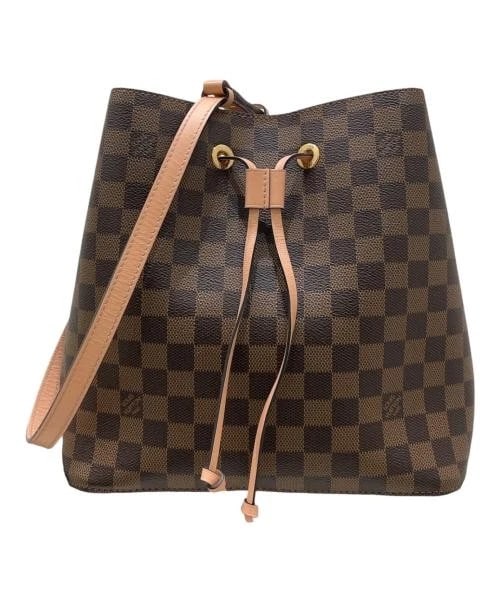 LOUIS VUITTON DAMIER NEONOE: LOUIS VUITTON Damier NeoNoe Brand: LOUIS VUITTON Type/Style: Handbag Material: Damier Canvas Color: Brown Size: H:25cm / W:25cm / D:16cm Accessories: None Accessories Notice: When purchasing