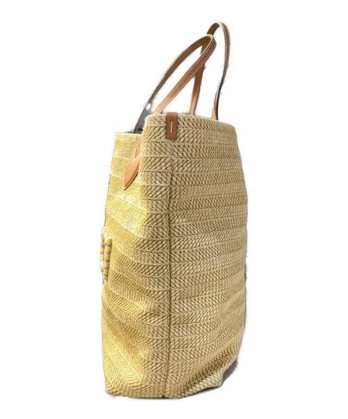 GUCCI STRAW EFFECT TOTE BAG - 3