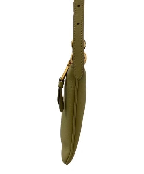PRADA LEATHER SHOULDER POUCH - 4