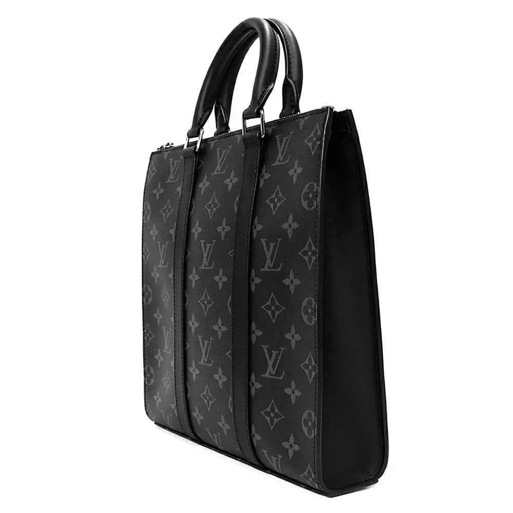 LOUIS VUITTON SACK PLAT CROSS MONOGRAM ECLIPSE BLACK - 3