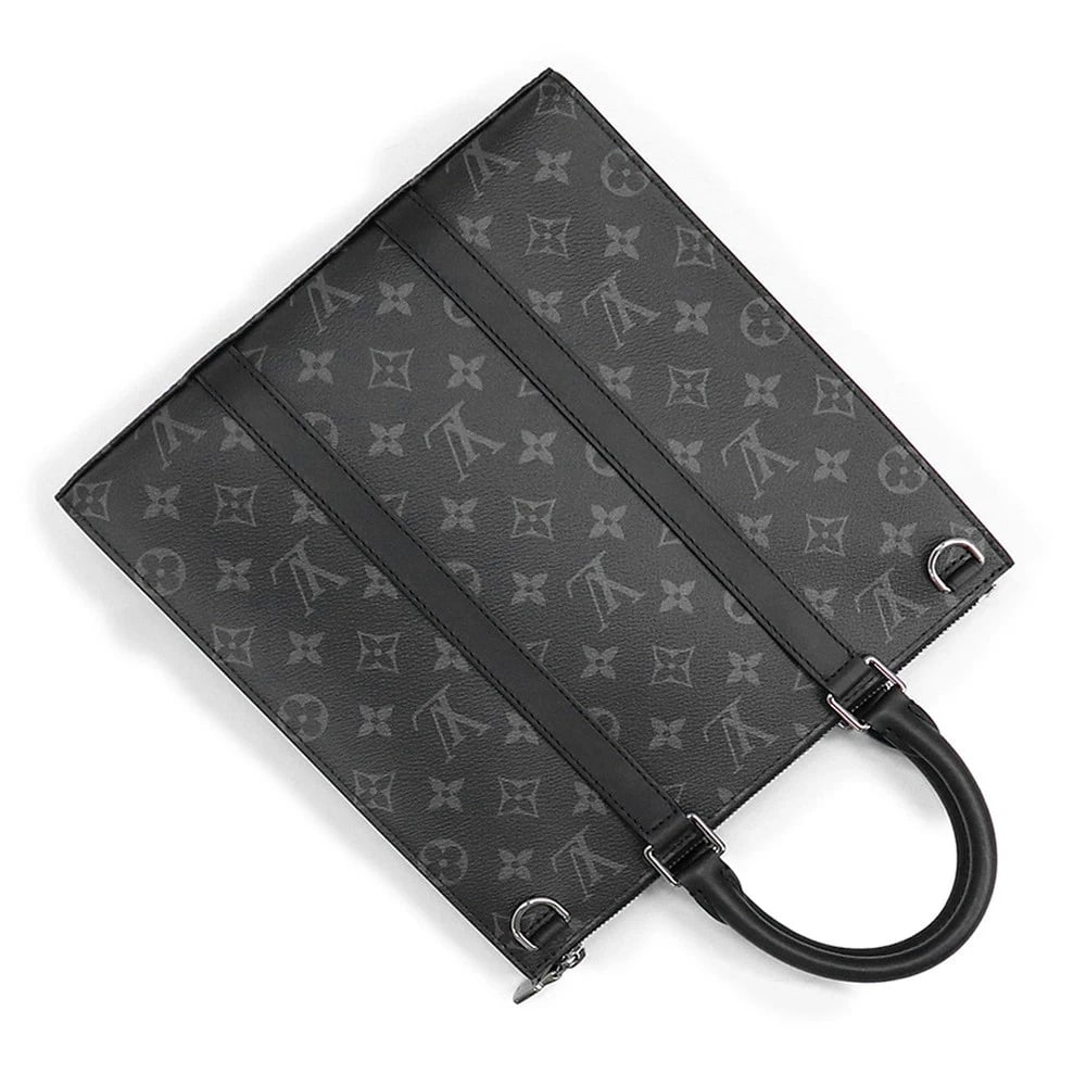 LOUIS VUITTON SACK PLAT CROSS MONOGRAM ECLIPSE BLACK - 4
