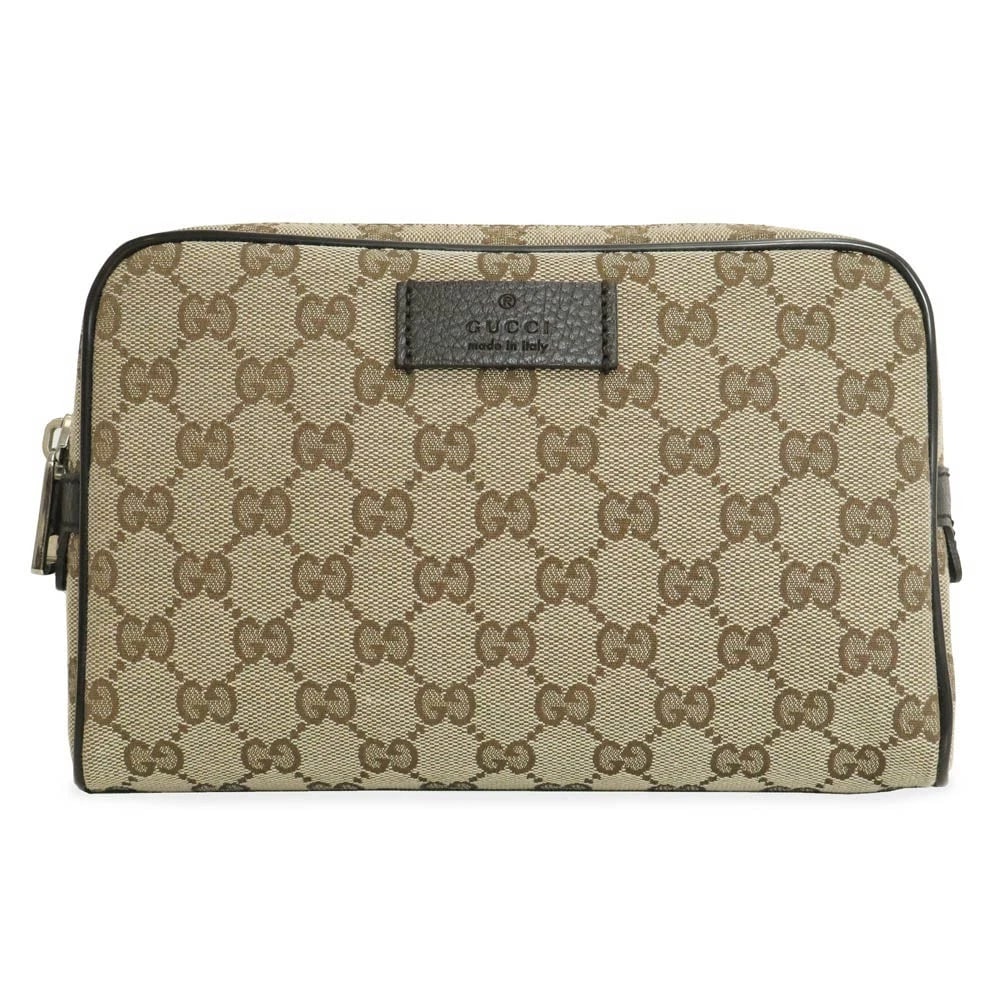 GUCCI LEATHER BODY BAG GG BEIGE: GUCCI Leather Body Bag GG Beige Brand: GUCCI Type/Style: Body Bag Material: Gg Canvas Color: Beige X Brown Size: W: 22cm x H: 15cm x D: 4cm Accessories: None Accessories Notice: When purch