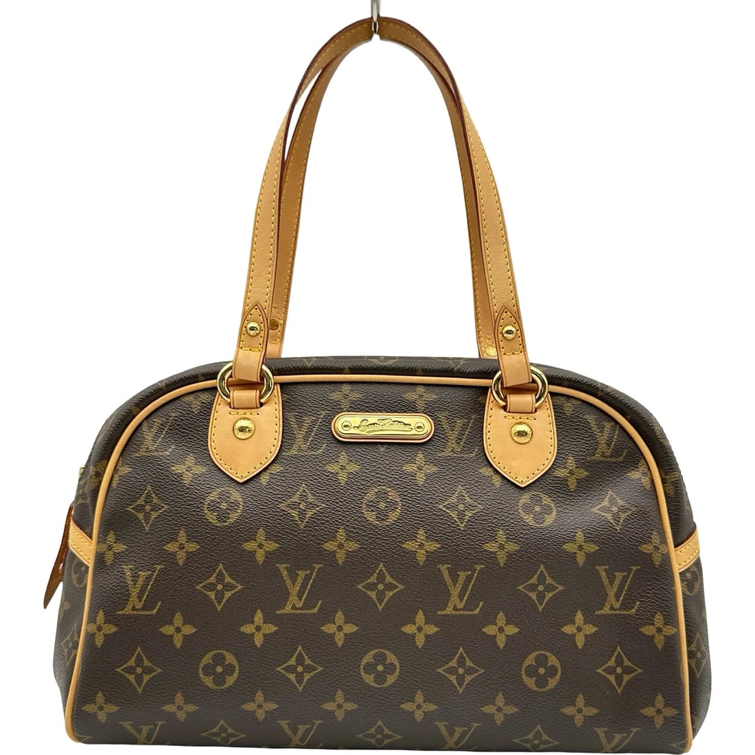 LOUIS VUITTON MONTORGUEIL BROWN MONOGRAM CANVAS: Louis Vuitton Montorgueil Brown Monogram Canvas Brand: LOUIS VUITTON Type/Style: Handbag Material: Monogram Canvas Color: brown Size: W: 32cm / H: 22cm / D: 16cm Accessories: None Accessor