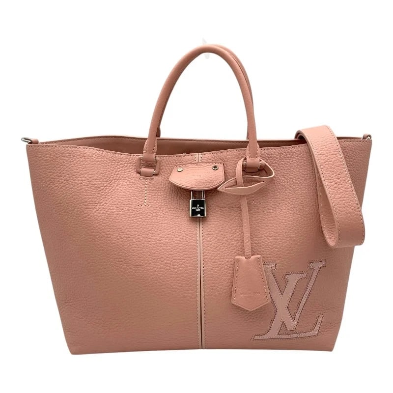 LOUIS VUITTON MAGNOLIA TAURILLON LEATHER HANDBAG: LOUIS VUITTON Magnolia Taurillon Leather Handbag Brand: LOUIS VUITTON Type/Style: Handbag Material: Taurillon Color: Magnolia Size: W: 31cm / H: 25cm / D: 15cm Accessories: None Accessorie