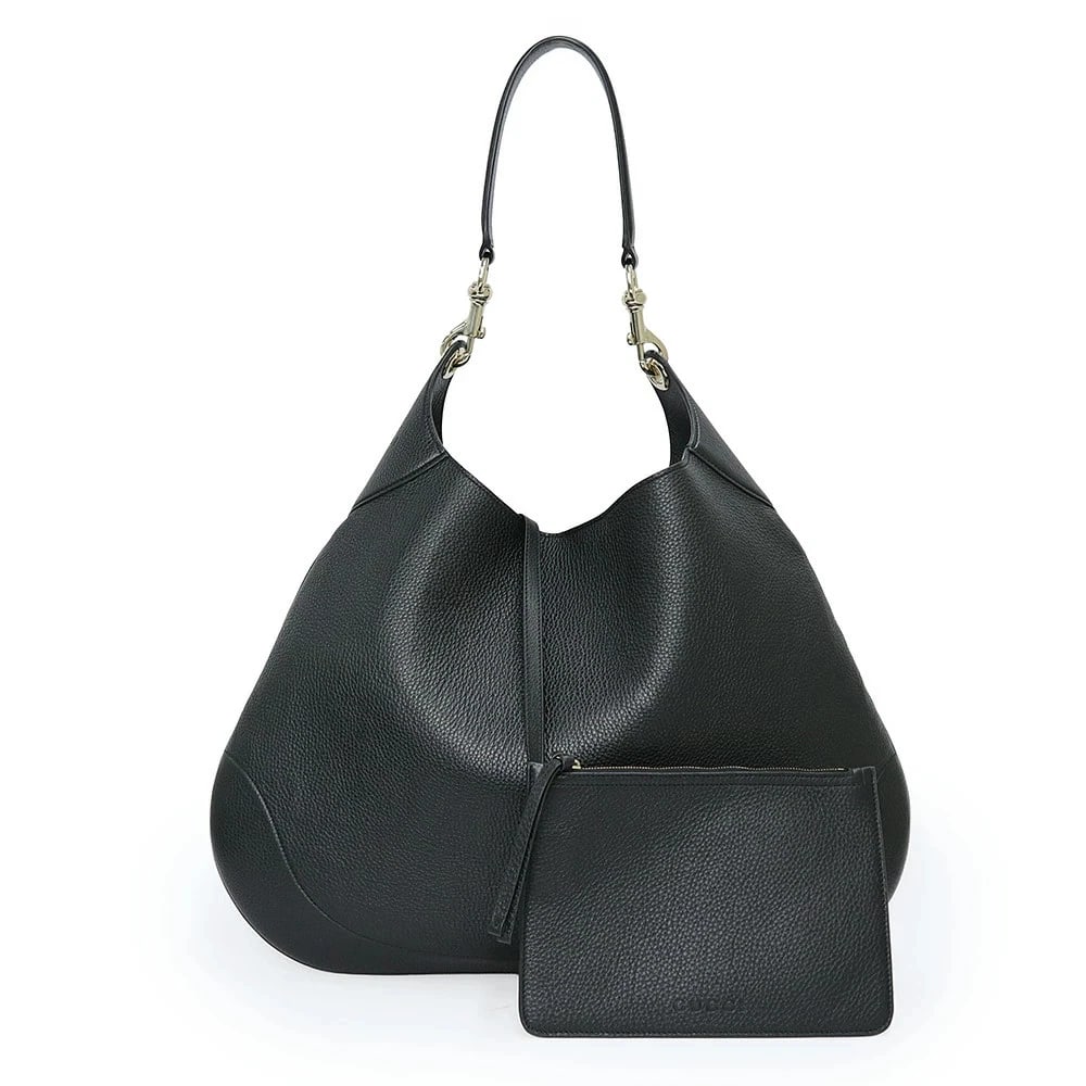 GUCC MEDIUM LEATHER SHOULDER BAG BLACK: GUCC Medium Leather Shoulder Bag Black Brand: GUCCI Type/Style: Shoulder Bag Material: Leather Color: Black Size: W:35cm x 48cm x H:35cm x D:7cm Accessories: None Accessories Notice: When purchasing