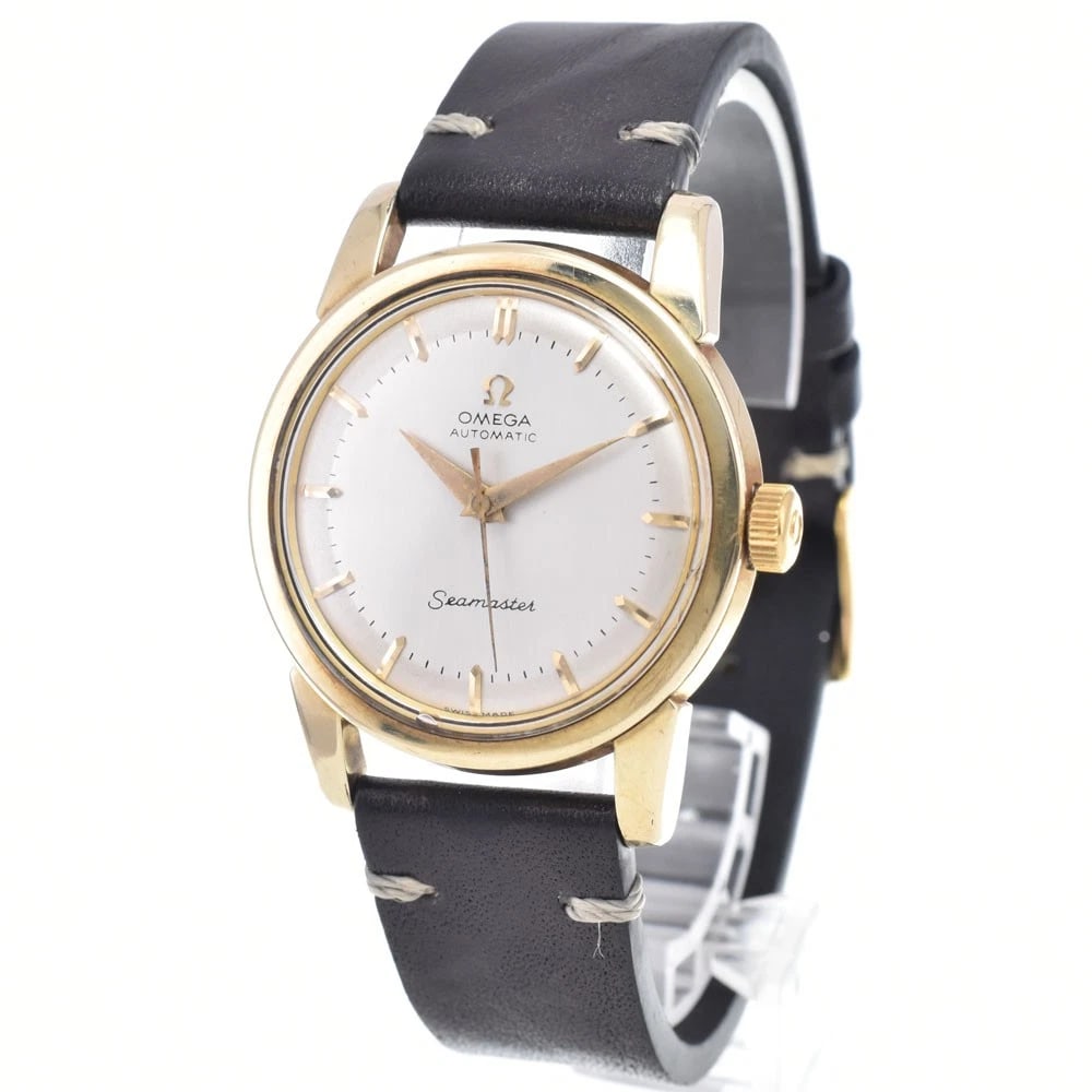 OMEGA SEAMASTER SILVER DIAL AUTOMATIC WATCH - 2