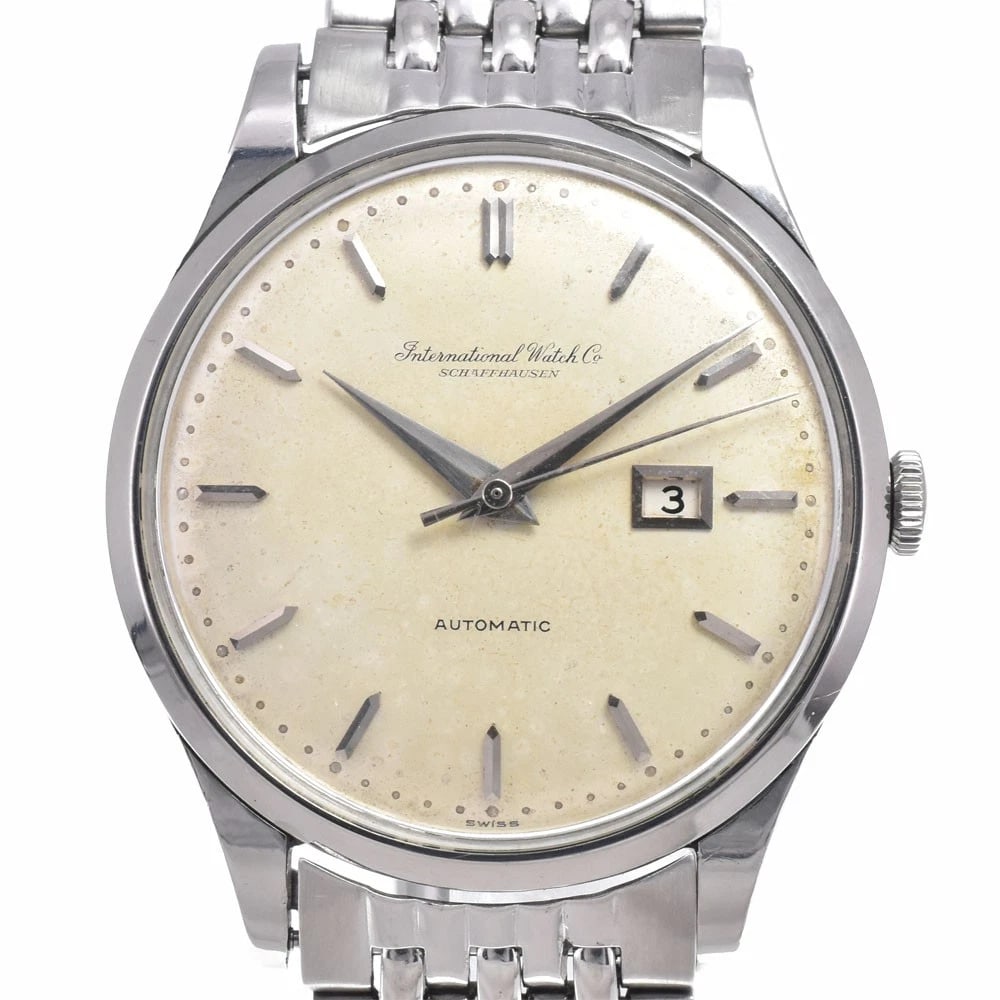 IWC SCHAFFHAUSEN GAY FLEURS AUTOMATIC WATCH: Iwc Schaffhausen Gay Fleurs Automatic Watch Brand: IWC SCHAFFHAUSEN Type/Style: Wristwatch Material: Band Material Stainless Steel, Case Material Stainless Steel Color: Case Color Silver, Band Color S