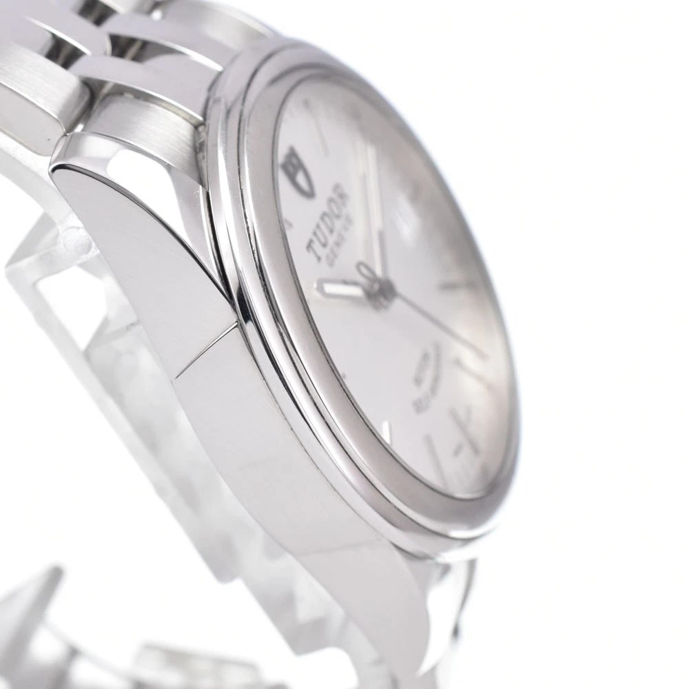 TUDOR GRAMMAR DATE SILVER DIAL AUTOMATIC WATCH - 4