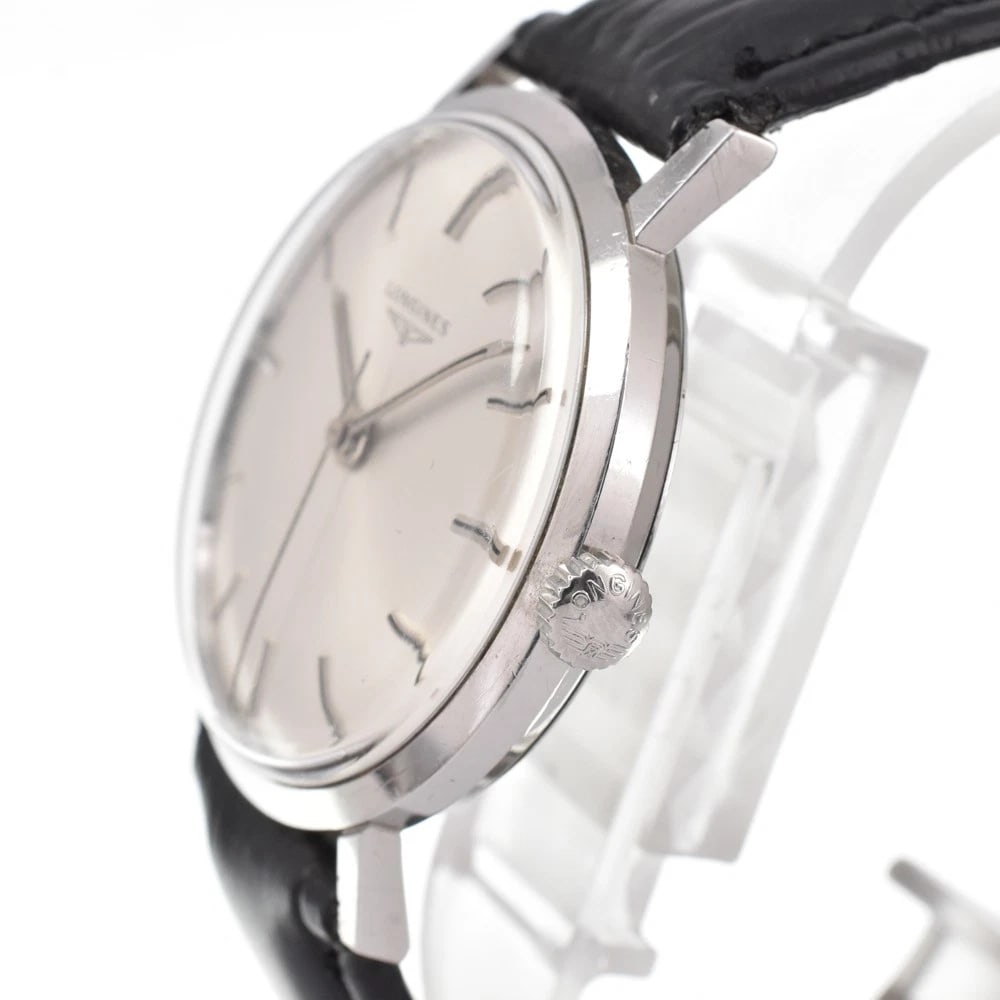 LONGINES SILVER DIAL HAND WINDING WATCH - 3