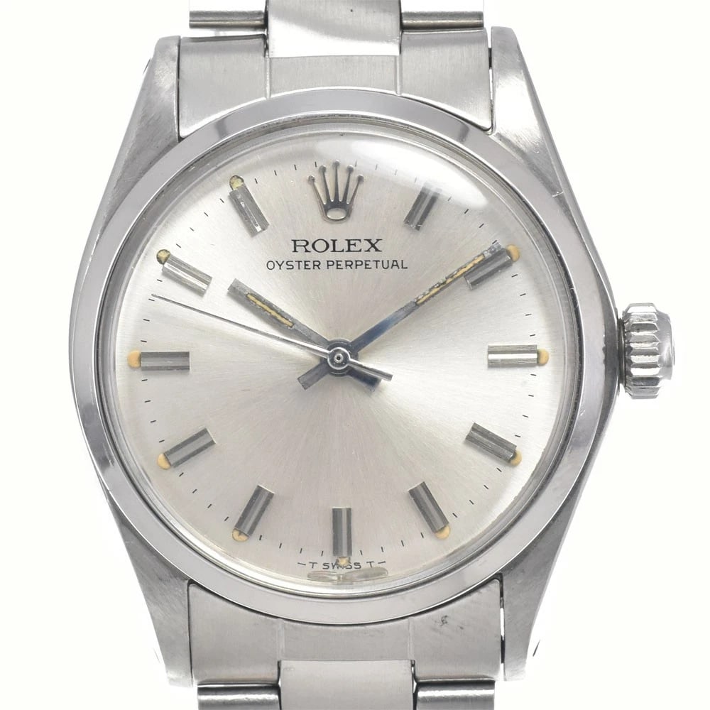 ROLEX OYSTER PERPETUAL AUTOMATIC BOY'S WATCH: Rolex Oyster Perpetual Automatic Boy'S Watch Brand: ROLEX Type/Style: Wristwatch Material: Band Material Stainless Steel, Case Material Stainless Steel Color: Case Color Silver, Band Color Silver, Dia