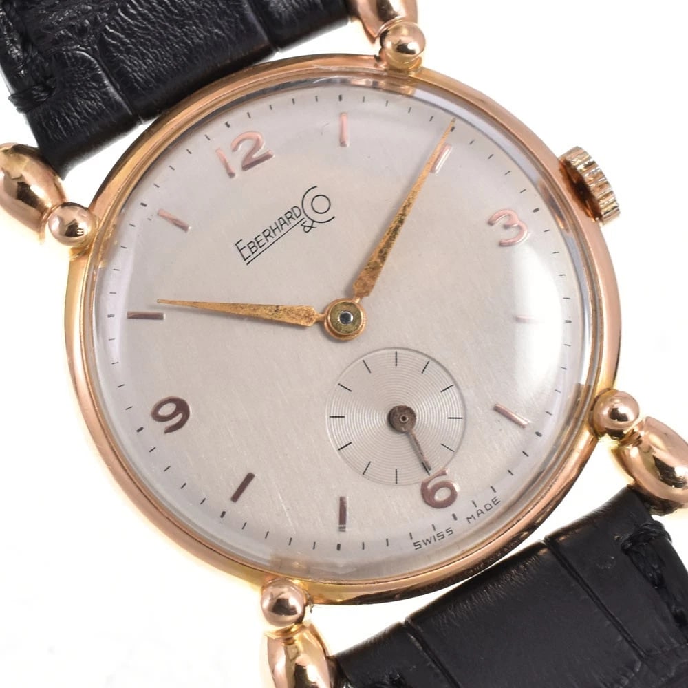 EBERHARD SPHERE DROP SILVER DIAL AUTOMATIC WATCH - 3
