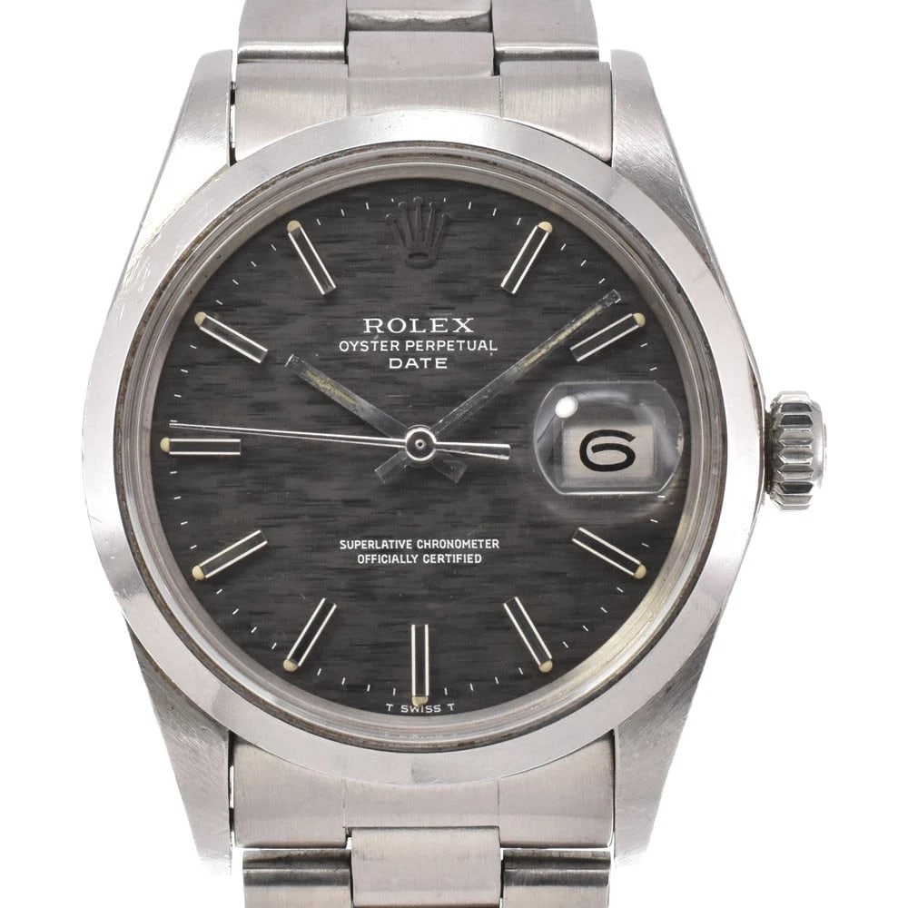 ROLEX OYSTER PERPETUAL DATE AUTOMATIC WATCH: Rolex Oyster Perpetual Date Automatic Watch Brand: ROLEX Type/Style: Wristwatch Material: Band Material Stainless Steel, Case Material Stainless Steel Color: Case Color Silver, Band Color Silver,