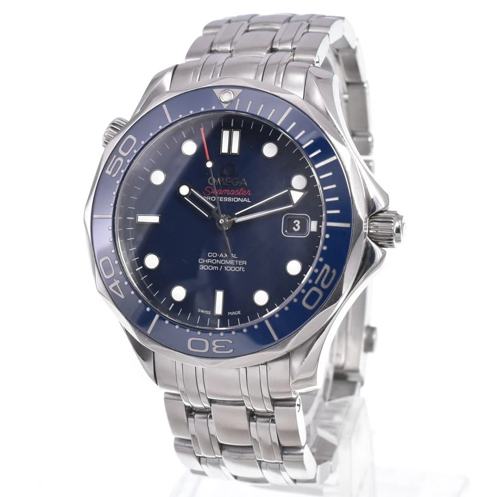 OMEGA SEAMASTER DIVER CO-AXIAL AUTOMATIC MEN WATCH: Omega Seamaster Diver Co-Axial Automatic Men Watch Brand: OMEGA Type/Style: Wristwatch Material: Band Material Stainless Steel, Case Material Stainless Steel Color: Case Color Silver, Band Color Silve