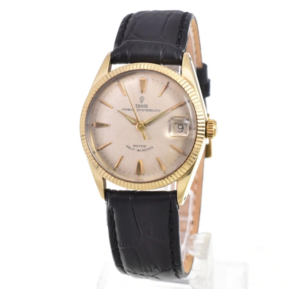 TUDOR PRINCE OYSTER DATE SMALL ROSE AUTOMATIC BOY'S WATCH (1 of 2)