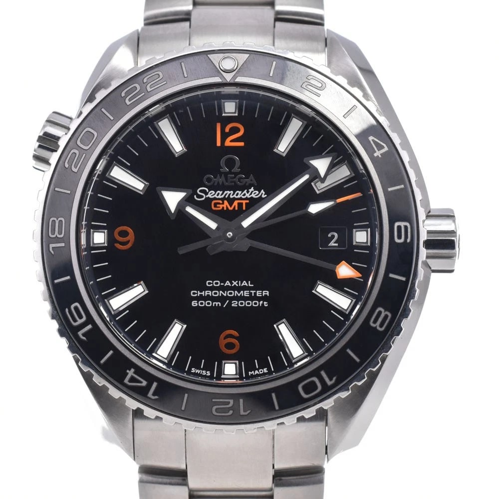 OMEGA SEAMASTER PLANET OCEAN WATCH: Omega Seamaster Planet Ocean Watch Brand: OMEGA Type/Style: Wristwatch Material: Band Material Stainless Steel, Case Material Stainless Steel Color: Case Color Silver, Band Color Silver, Dial Color