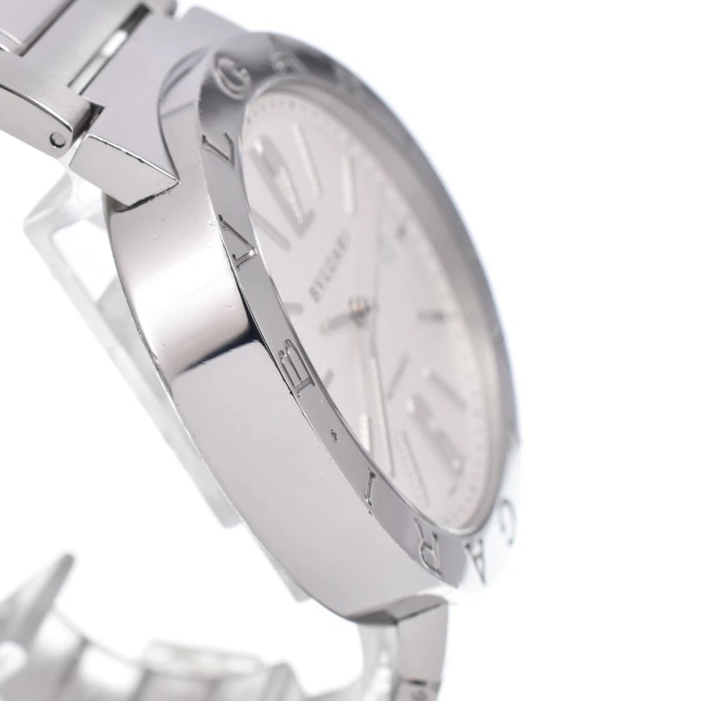 BVLGARI SILVER DIAL AUTOMATIC WATCH - 2