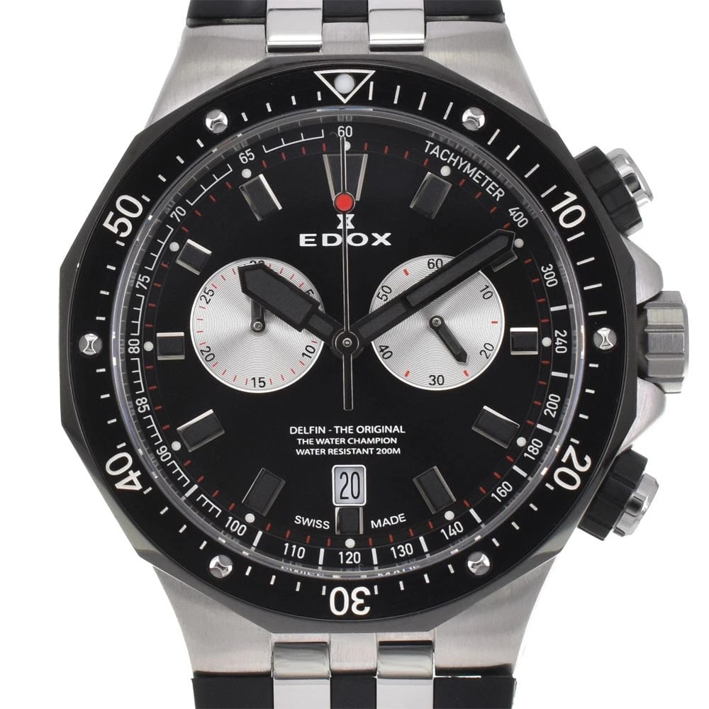 EDOX DELPHIN CHRONOGRAPH WATCH (1 of 4)