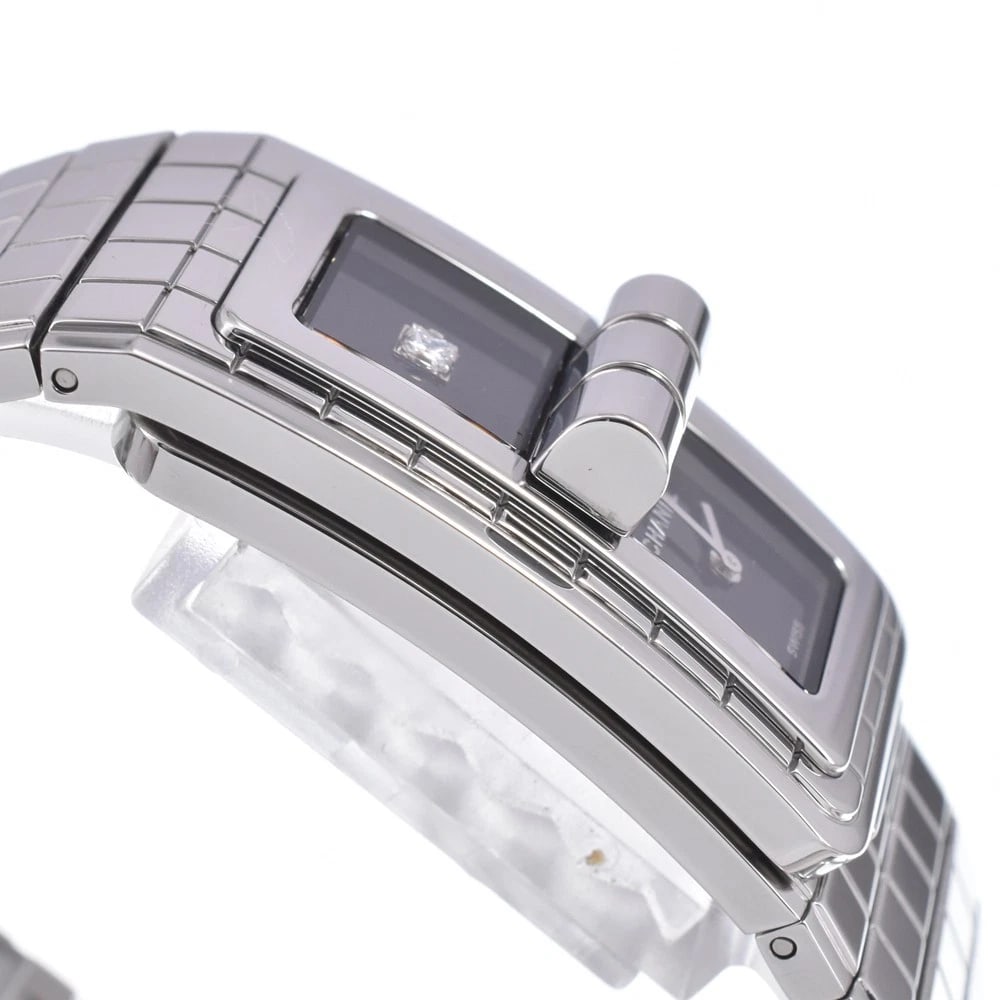 CHANEL CODE COCO DIAMOND BLACK DIAL QUARTZ WATCH - 3