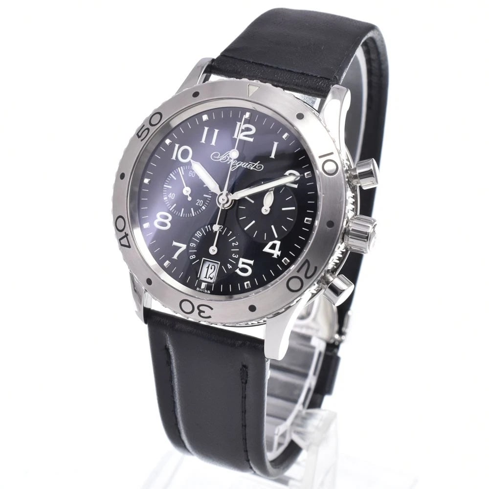 BREGUET TRANSATLANTIC DATE AUTOMATIC WATCH - 2