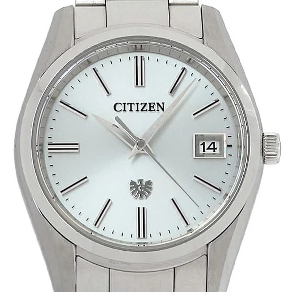 CITIZEN SILVE WATCH: Citizen Silve Watch Brand: CITIZEN Type/Style: Wristwatch Material: Case Material N/A Band Material Stainless Steel/Glass Crystal Color: Dial Color Size: Wrist Size 21cm Case Size 37mm Accessories