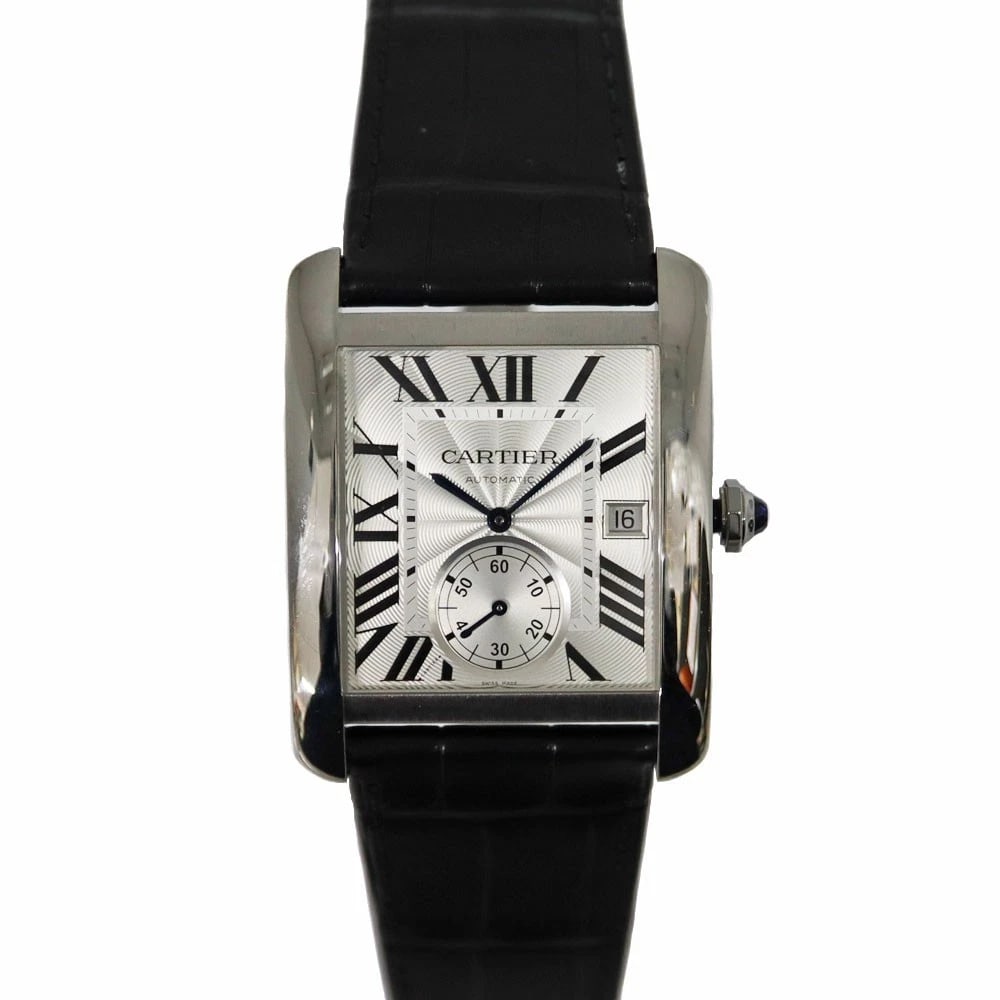 CARTIER TANK WATCH: Cartier Tank Watch Brand: CARTIER Type/Style: Wristwatch Material: Case Material NA Band Material Stainless Steel Color: Dial Color Size: Case Size 34mm Accessories: None Accessories Notice: When
