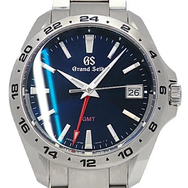 GRAND SEIKO SPORT COLLECTION BLUE WATCH: Grand Seiko Sport Collection Blue Watch Brand: SEIKO Type/Style: Wristwatch Material: Case Material N/A Band Material Stainless Steel/Glass Crystal Color: Dial Color Blue Size: Wrist Size 20.5cm Case 