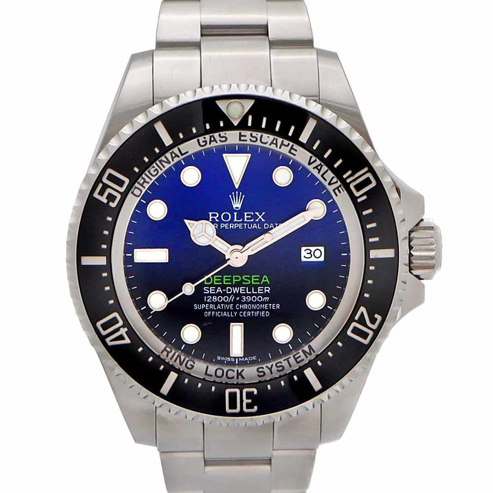 ROLEX SEA-DWELLER BLUE BLACK WATCH: Rolex Sea-Dweller Blue Black Watch Brand: ROLEX Type/Style: Wristwatch Material: Case Material N/A Band Material N/A Color: Dial Color Size: Wrist Size 19.0cm Case Size 44mm Accessories: None