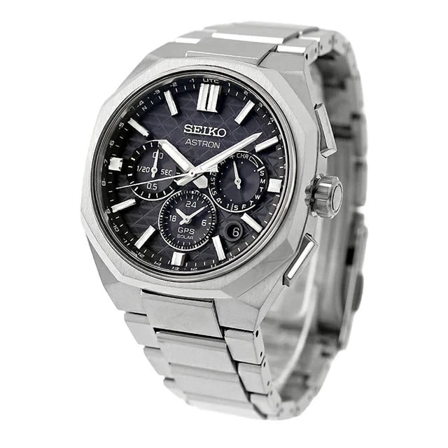 SEIKO ASTRON BLACK SOLAR WATCH: Seiko Astron Black Solar Watch Brand: Seiko Type/Style: Wristwatch Material: Case Material Titanium Color: Dial Color Black Size: Case Size 43.4mm Accessories: None Accessories Notice: Whe