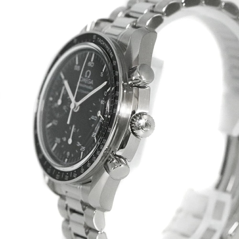 OMEGA SPEEDMASTER AUTOMATIC BLACK WATCH - 2