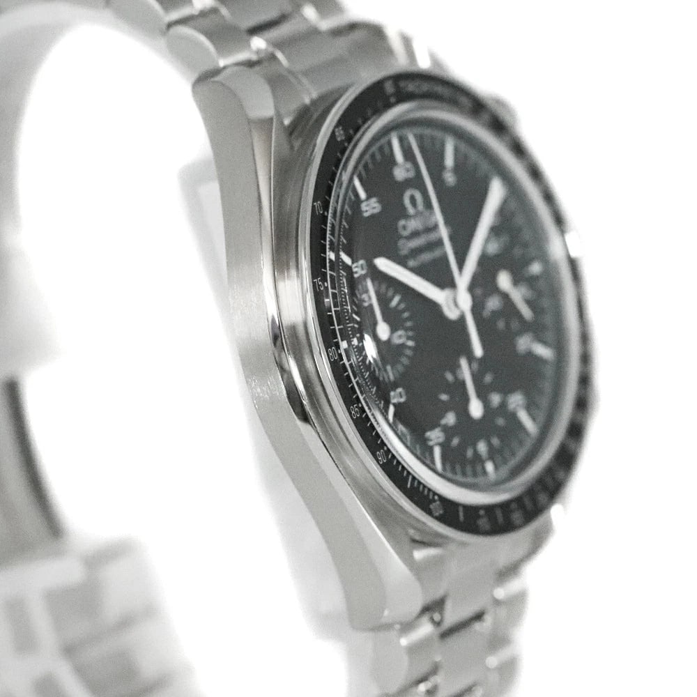 OMEGA SPEEDMASTER AUTOMATIC BLACK WATCH - 3