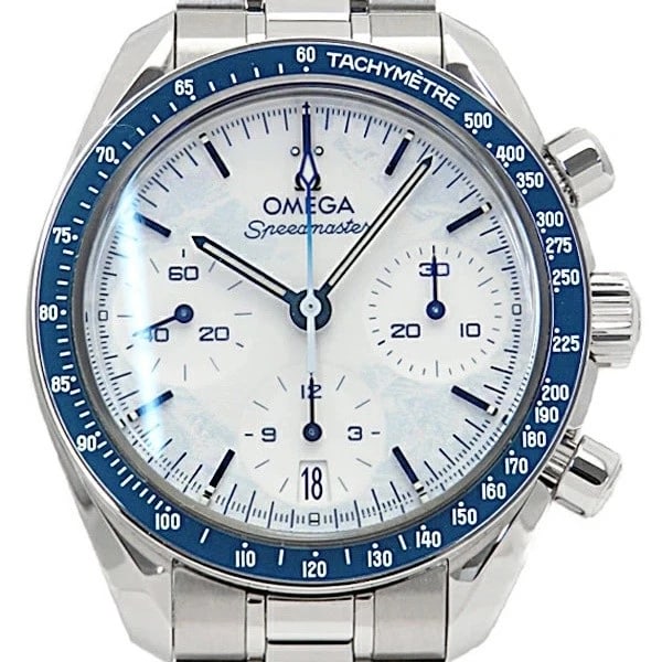 OMEGA SPEEDMASTER WATCH: Omega Speedmaster Watch Brand: OMEGA Type/Style: Wristwatch Material: Case Material N/A Band Material N/A Color: Dial Color Size: Wrist Size 17cm Case Size 38mm Accessories: None Accessories Notice: