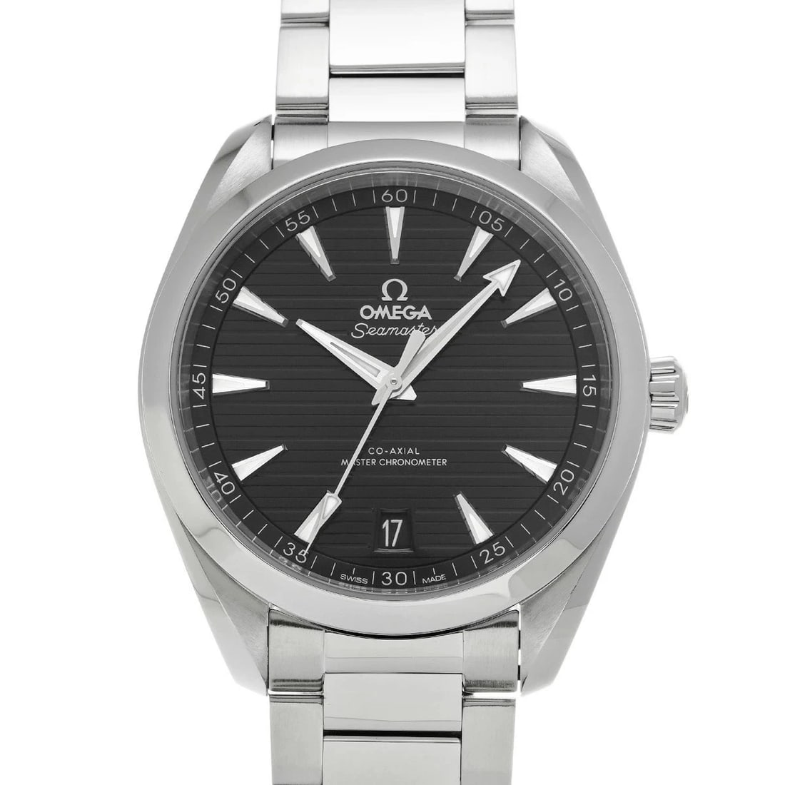 OMEGA BLACK WATCH: Omega Black Watch Brand: OMEGA Type/Style: Wristwatch Material: Case Material Sapphire Crystal Band Material Stainless Color: Dial Color Black Size: Case Size 41x41mm Accessories: None Accessories