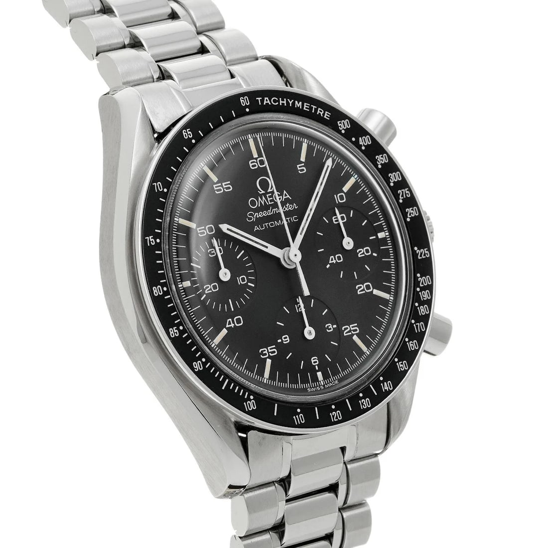 OMEGA SPEEDMASTER AUTOMATIC BLACK WATCH - 3