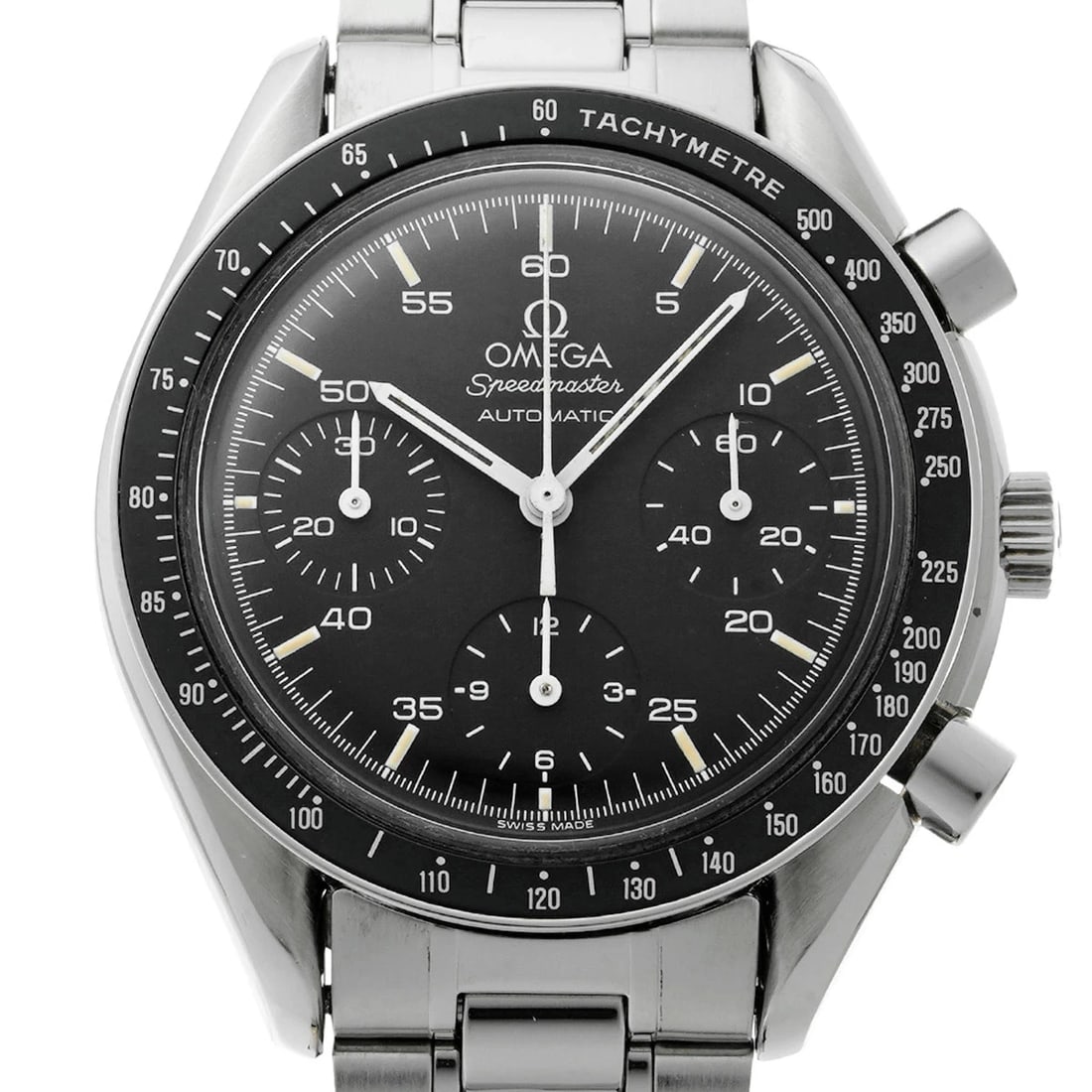 OMEGA SPEEDMASTER AUTOMATIC BLACK WATCH - 4