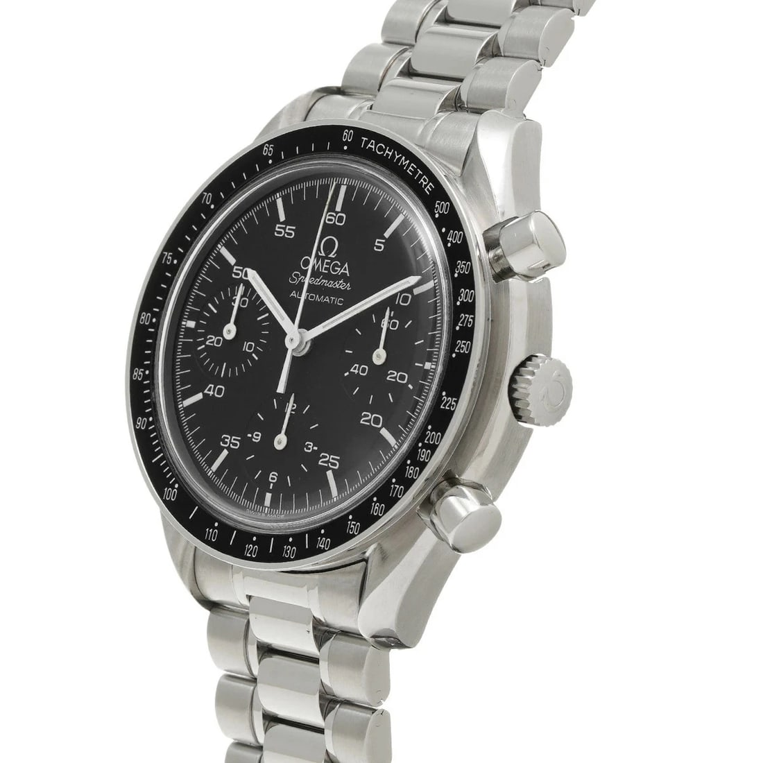 OMEGA SPEEDMASTER AUTOMATIC BLACK WATCH - 2