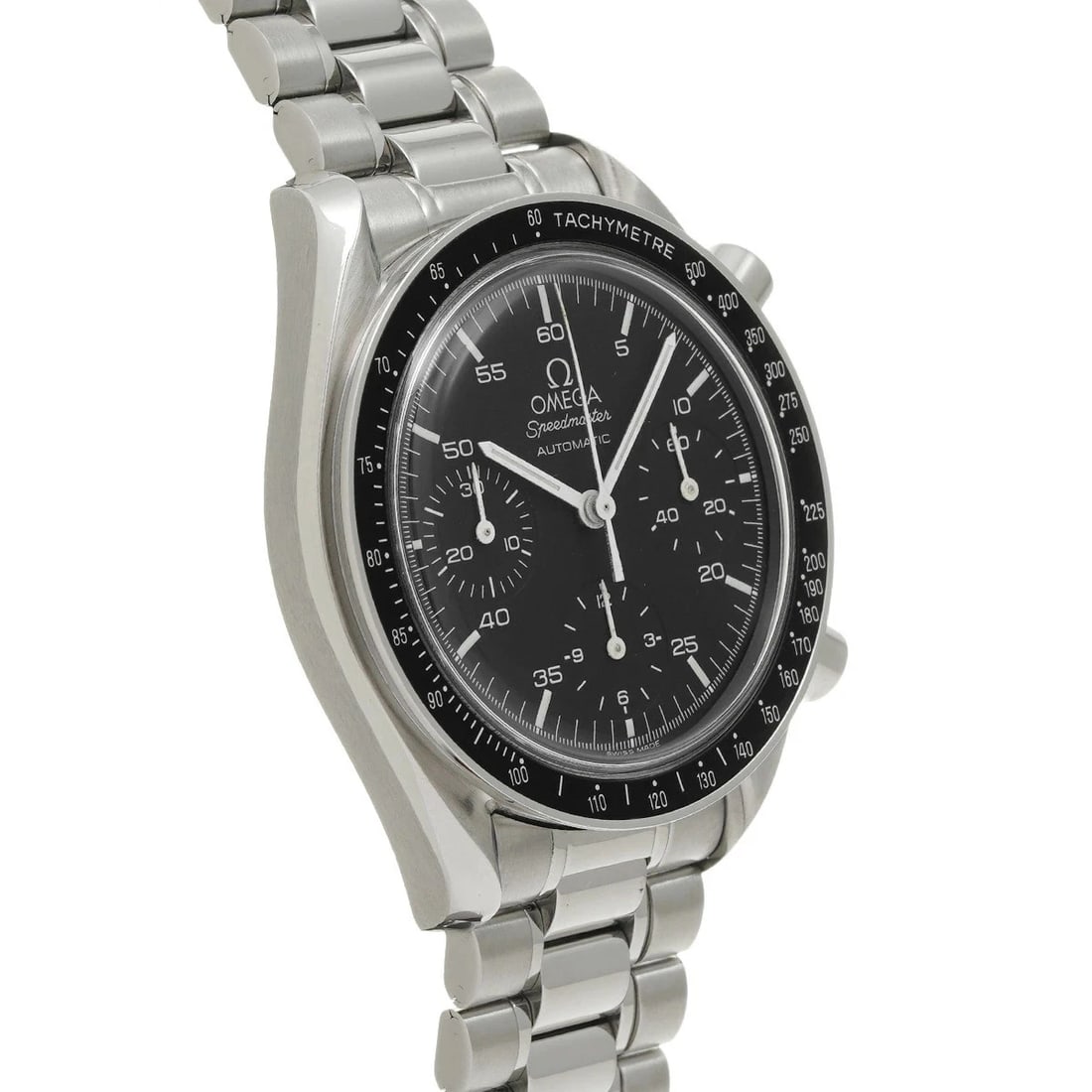 OMEGA SPEEDMASTER AUTOMATIC BLACK WATCH - 3