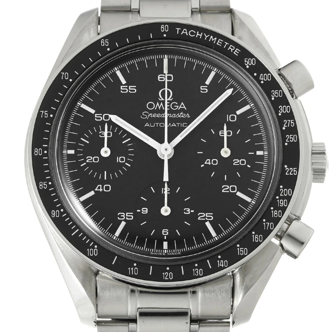 OMEGA SPEEDMASTER AUTOMATIC BLACK WATCH - 4