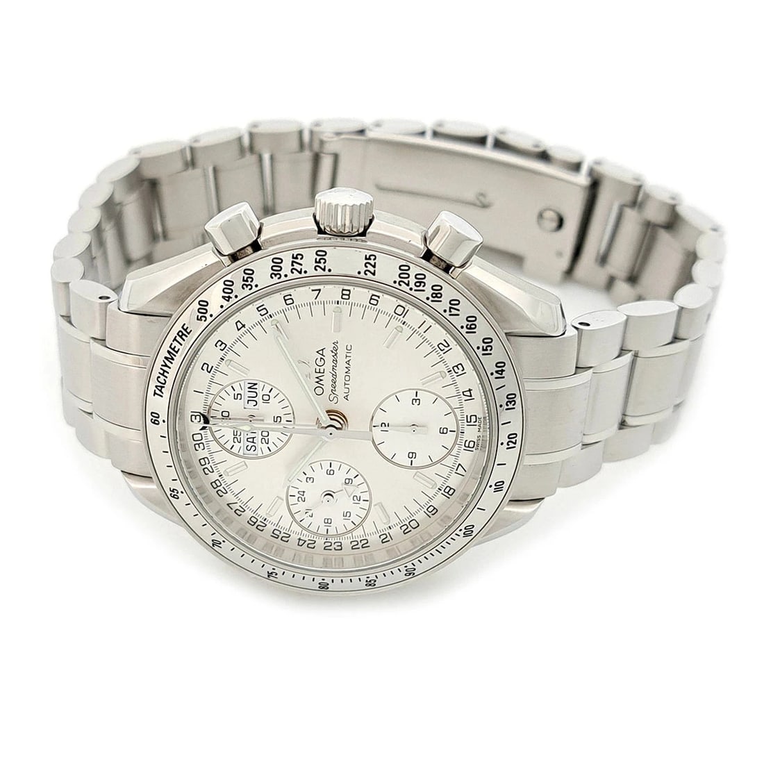 OMEGA SILVER WATCH - 2