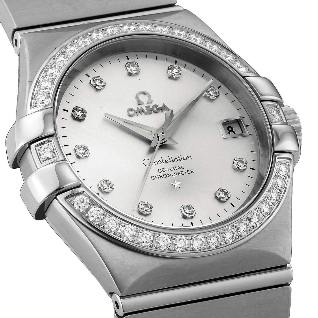 OMEGA SILVER WATCH - 2
