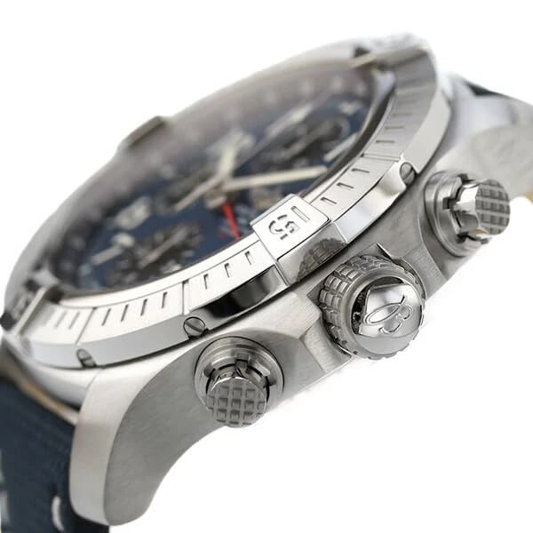 BREITLING NAVITIMER BLUE AUTOMATIC WATCH - 3