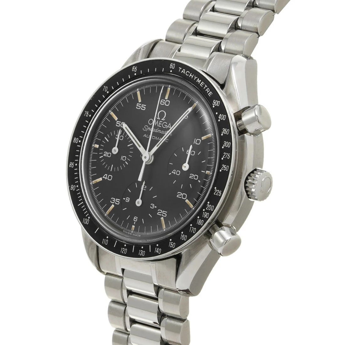 OMEGA SPEEDMASTER AUTOMATIC BLACK WATCH - 2