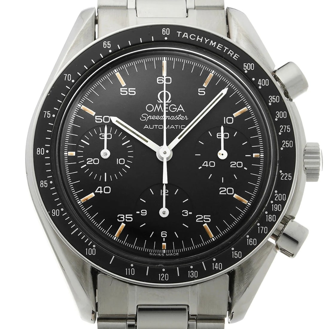 OMEGA SPEEDMASTER AUTOMATIC BLACK WATCH - 4