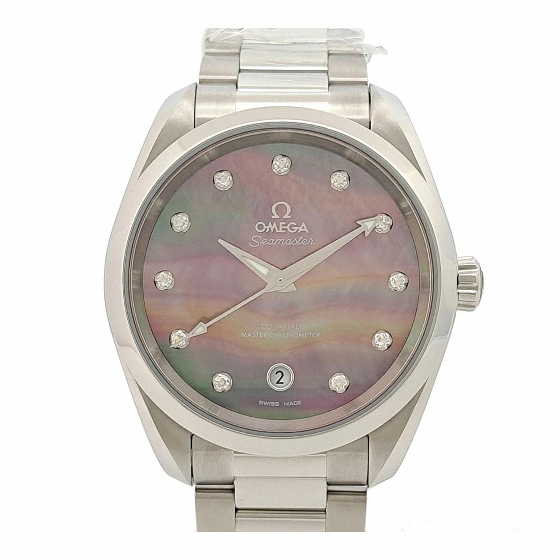 OMEGA BLACK WATCH: Omega Black Watch Brand: OMEGA Type/Style: Wristwatch Material: Case Material N/A Band Material Stainless Steel Color: Dial Color Size: Wrist Size 16.5cm Case Size 38mm Accessories: None Accessories