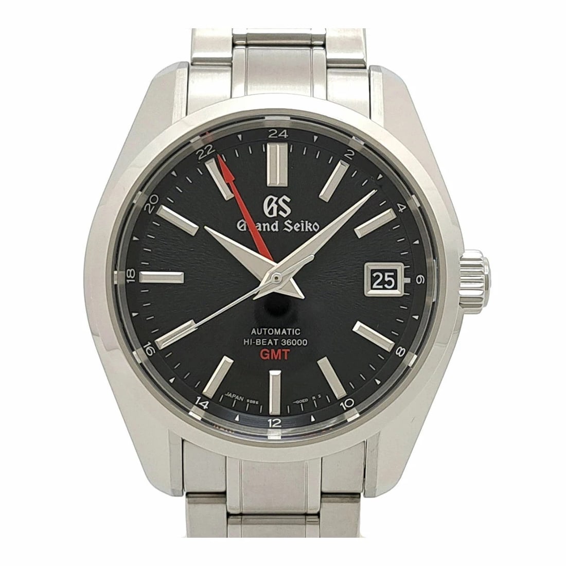 SEIKO BLACK WATCH: Seiko Black Watch Brand: SEIKO Type/Style: Wristwatch Material: Case Material N/A Band Material Stainless Steel Color: Dial Color Black Size: Wrist Size 19.5cm Case Size 40mm Accessories: None