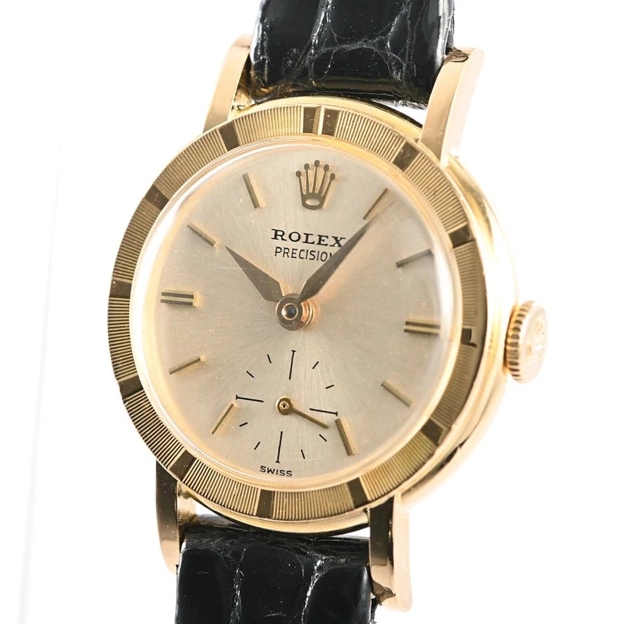 ROLEX PRECISION SILVER WATCH - 2