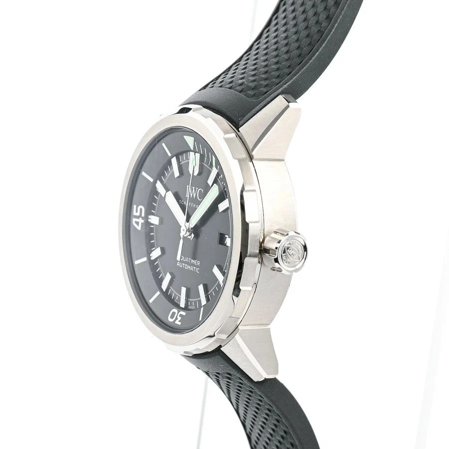 IWC AQUATIMER AUTOMATIC BLACK WATCH - 2